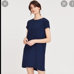 Cuyana Silk Tee Dress XS